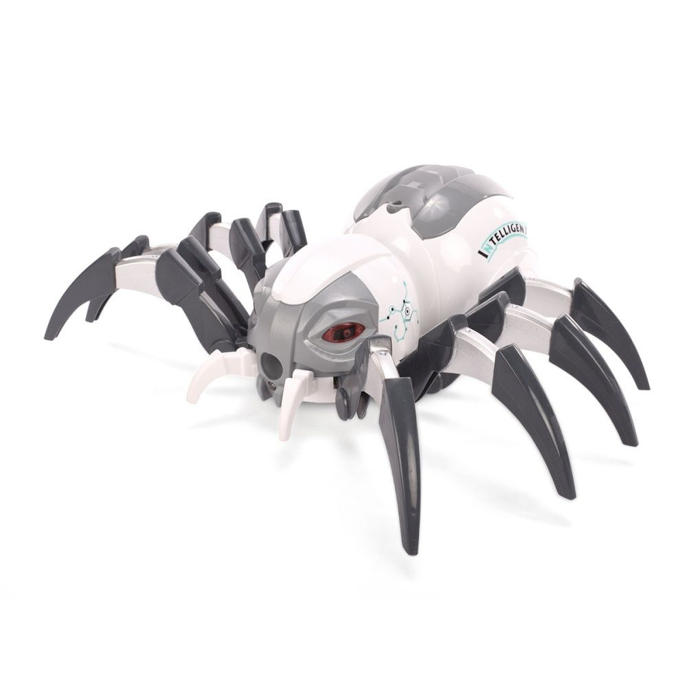 Интерактивный паук КНР "Mechanical Spider Spray", на дистанционном управлении, свет, звук, в коробке, #1