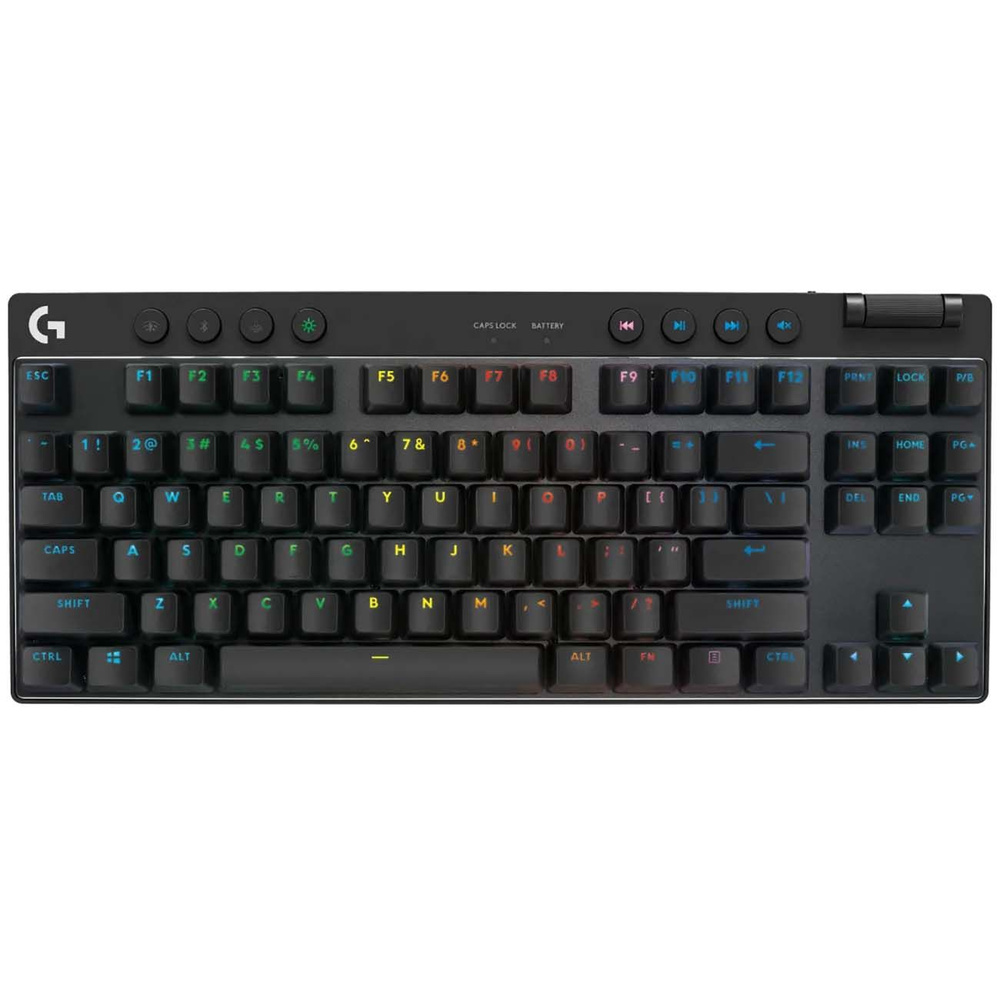 Механическая клавиатура Logitech PRO X TKL Black (русская раскладка ...