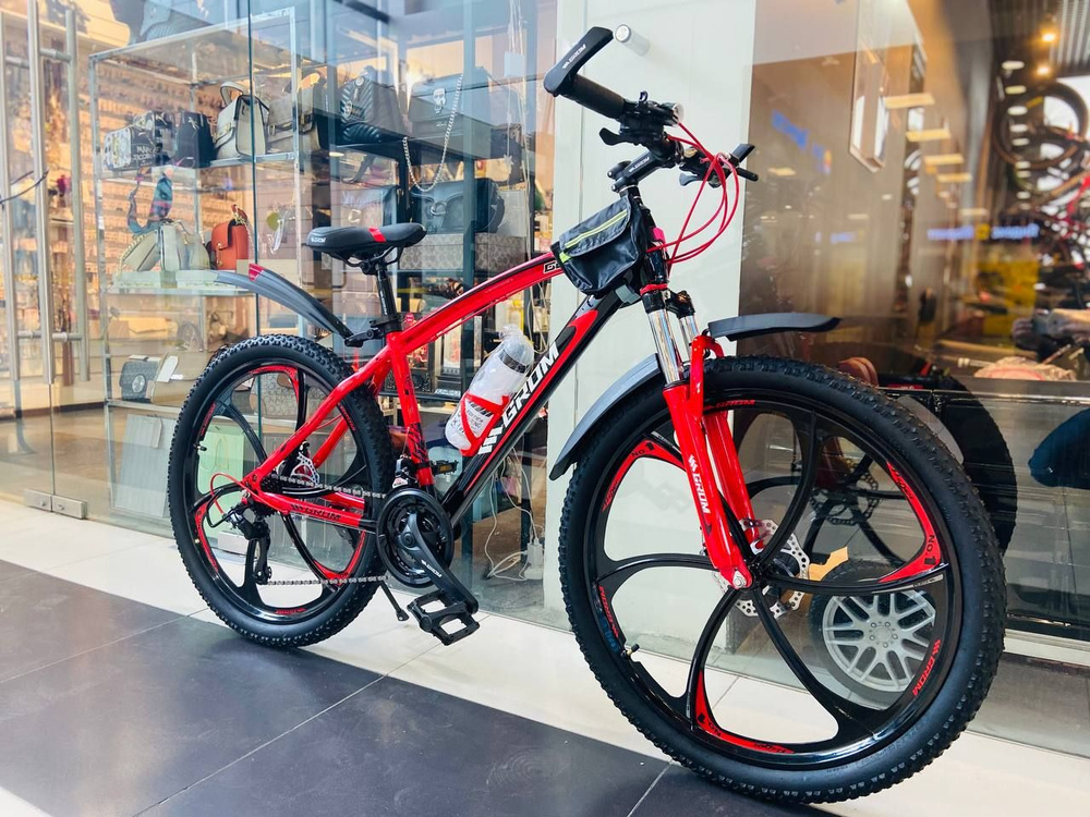 Горный велосипед на дисках GROM, городской, 26 дюймов / взрослый ...