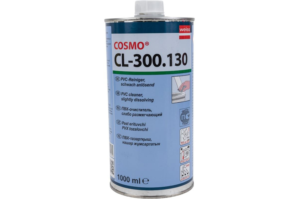 Очиститель пластика (окон ПВХ) Cosmofen CL-300.130 1л, 1 шт. #1