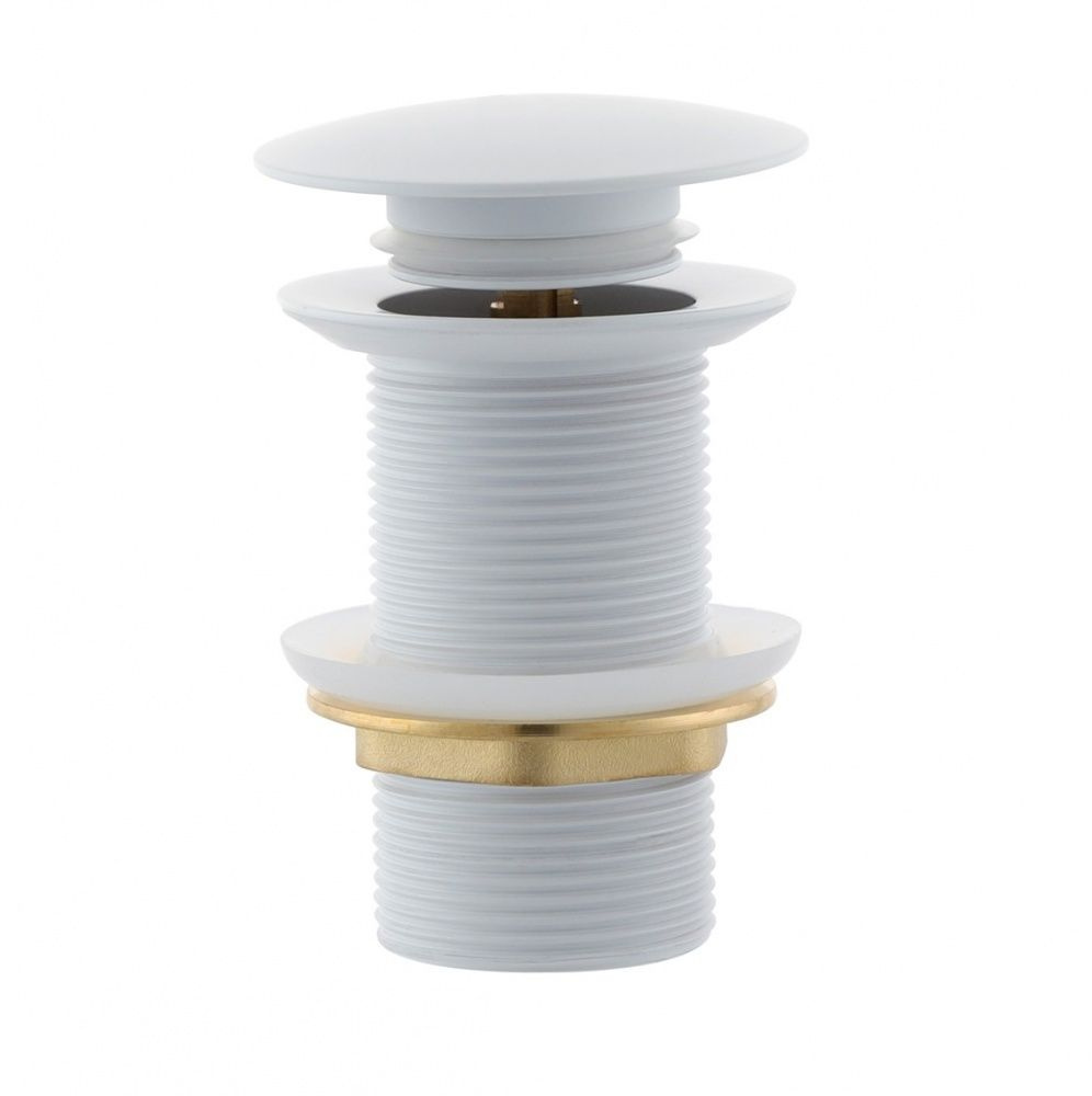 Донный клапан без перелива большой крышкой VIEIR БЕЛЫЙ - купить по ...