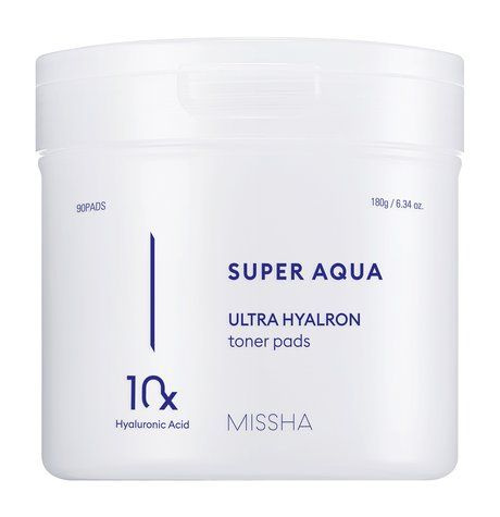 Увлажняющие диски для лица Super Aqua Ultra Hyalron Toner Pads #1