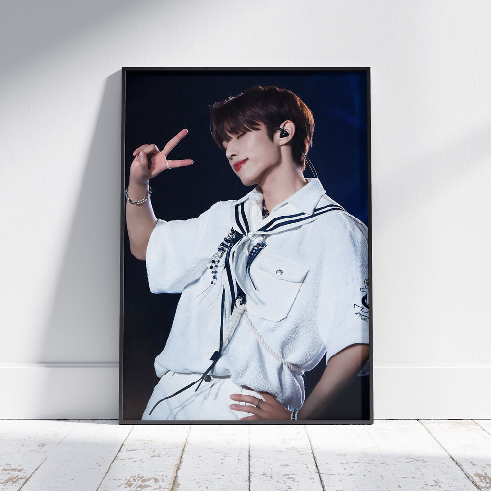 Плакат на стену для интерьера КПОП (THE BOYZ - Сону - Sunwoo 3) - Постер по K-POP музыке формата А4 (21x30 #1