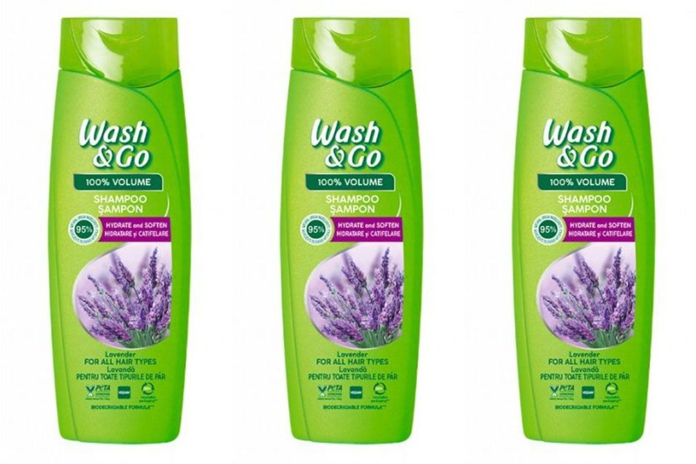 Wash&Go Шампунь для волос, 180 мл #1