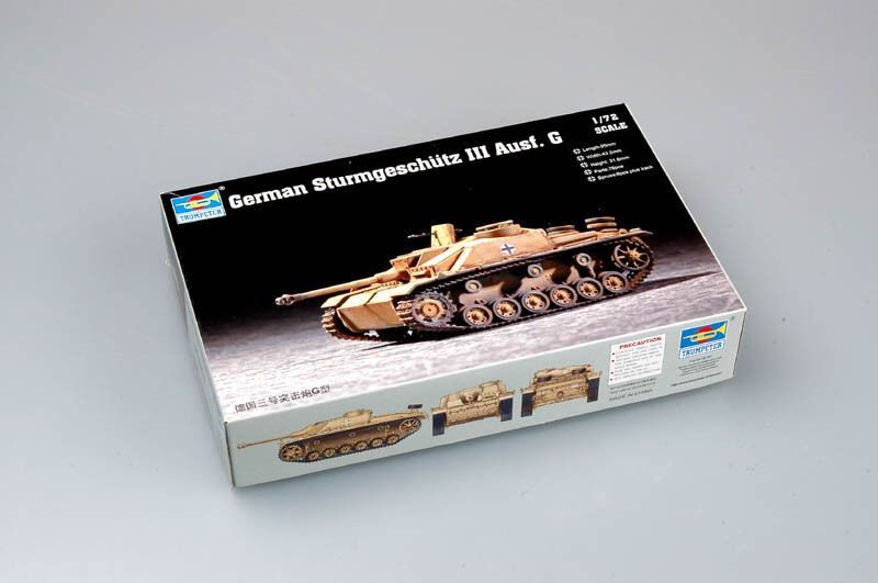 Trumpeter 1/72 07260 Немецкое штурмовое орудие Танки #1