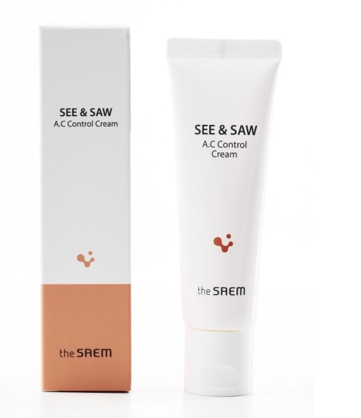 Крем для контроля чистоты и жирности кожи The Saem See & Saw A.C Control Cream, 50 мл.  #1