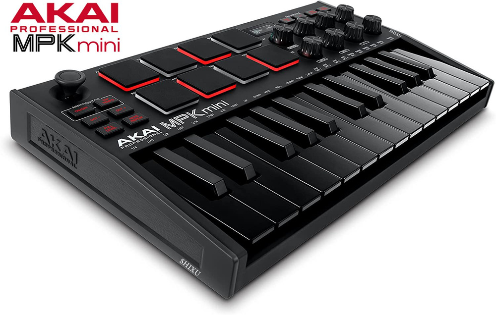 AKAI PRO MPK MINI MK3 миди клавиатура, 25 уменьшенных клавиш - купить с ...