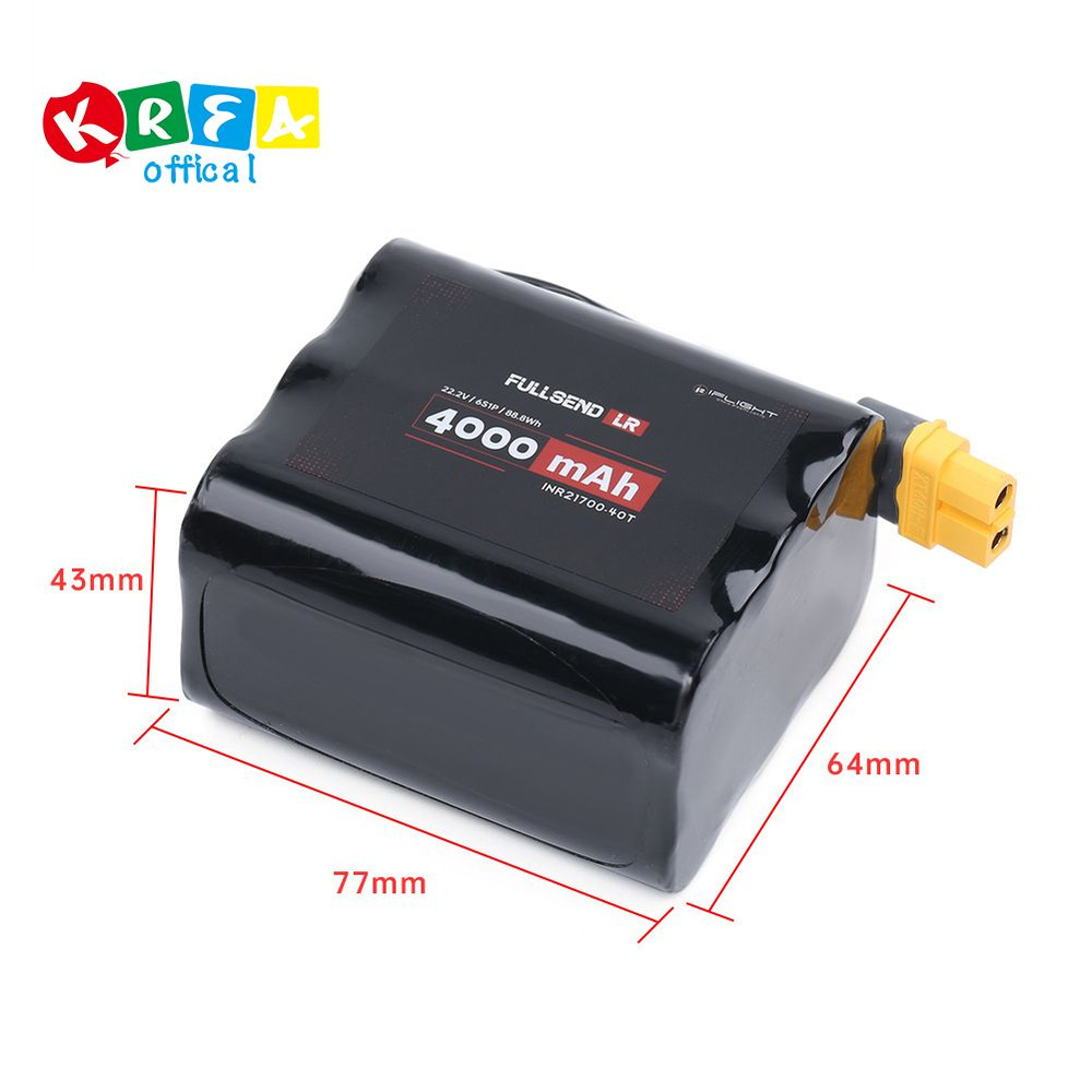 iFlight Fullsend 14.8V 22.2V 4000mAh 4/6S Lipo аккумулятор XT60 ...