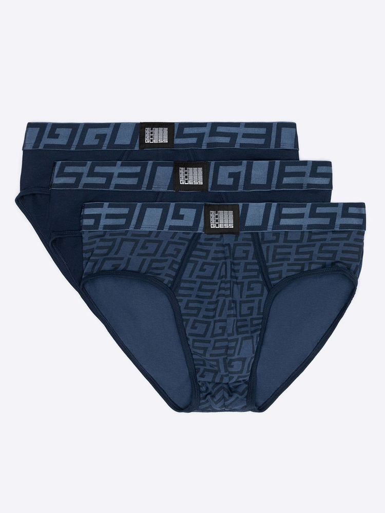 Комплект трусов брифы GUESS IDOL BRIEF PACK, 3 шт Уцененный товар #1