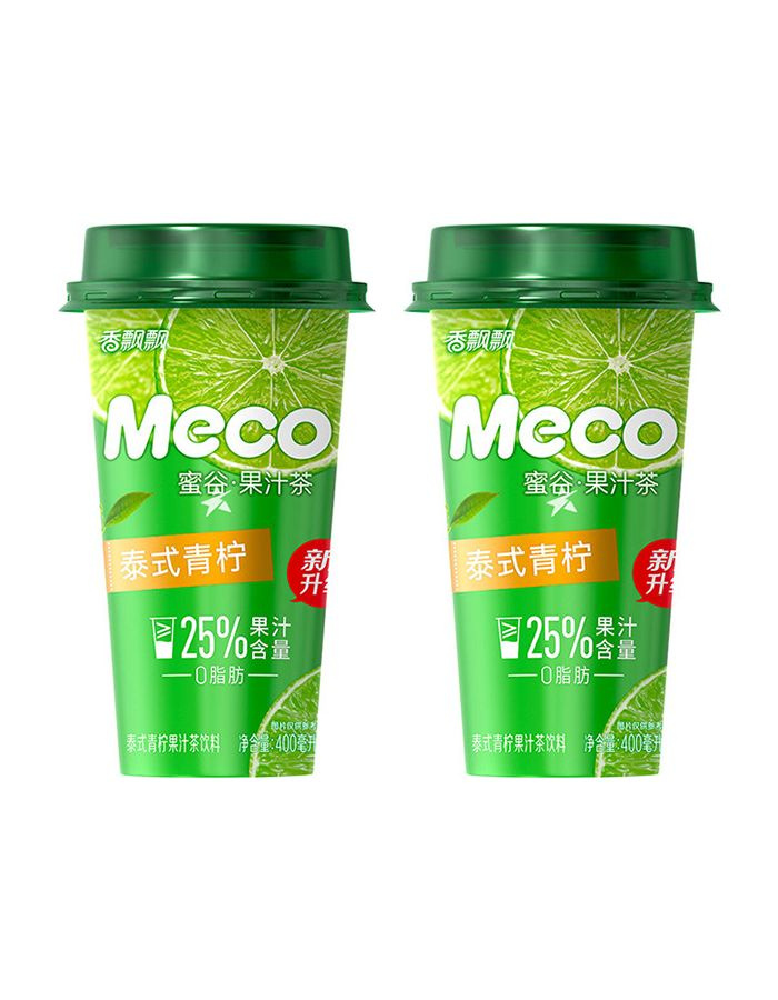 Фруктовый чай MECO со вкусом лимон-лайм, 2 шт x 400 мл #1