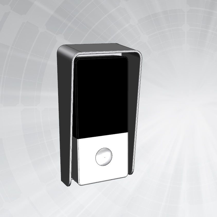 Защитный козырек для вызывной панели домофона Hikvision HiWatch прямой ...