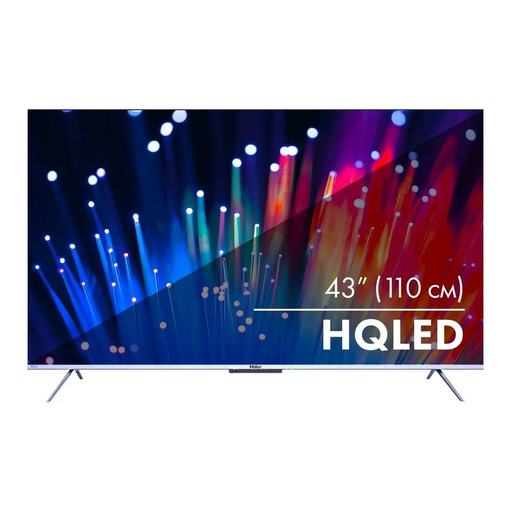 Haier Телевизор Smart TV S3 43" 4K UHD, серый #1