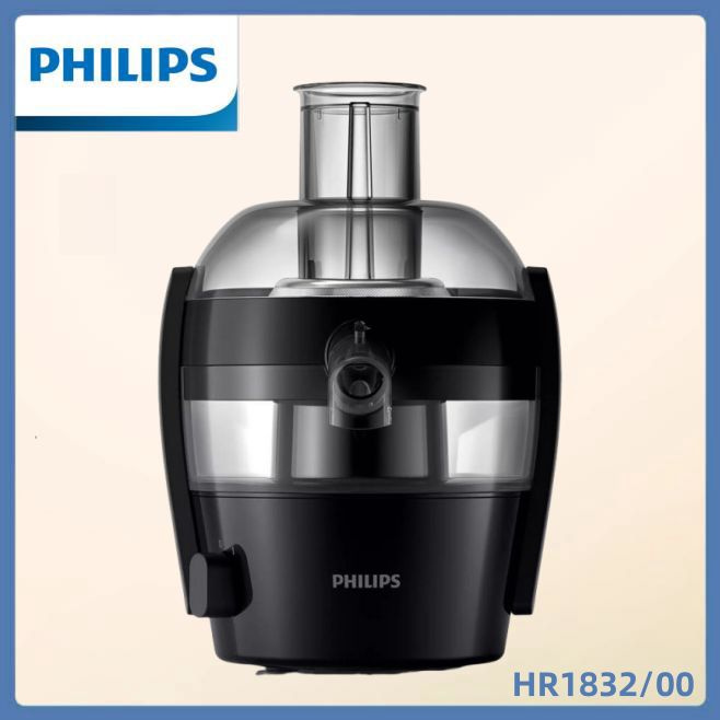 Philips Соковыжималка для цитрусовых HR1832/00, прозрачный, черный  #1