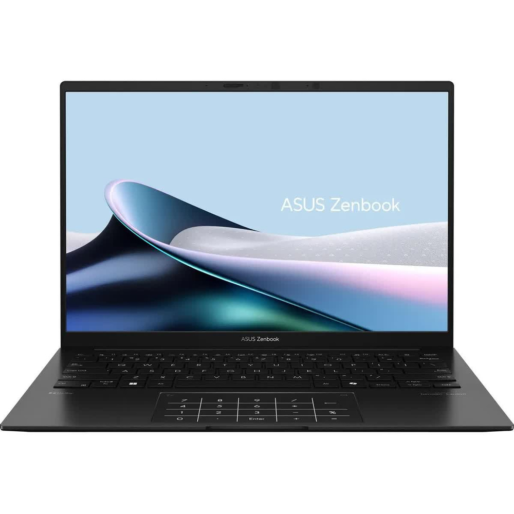 Ноутбук ASUS Zenbook 14 OLED UM3406HA-QD015W 90NB1271-M003F0, черный купить  по низкой цене: отзывы, фото, характеристики в интернет-магазине Ozon  (1562387698)