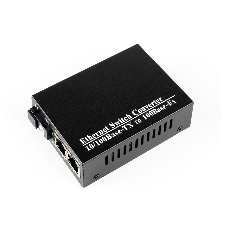 Медиаконвертер оптический MultiCo MY-MC100B2 V2 20km, 2 порта "витая ...