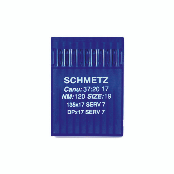 Иглы Schmetz DPx17 SERV7 120/19 для промышленных машин #1