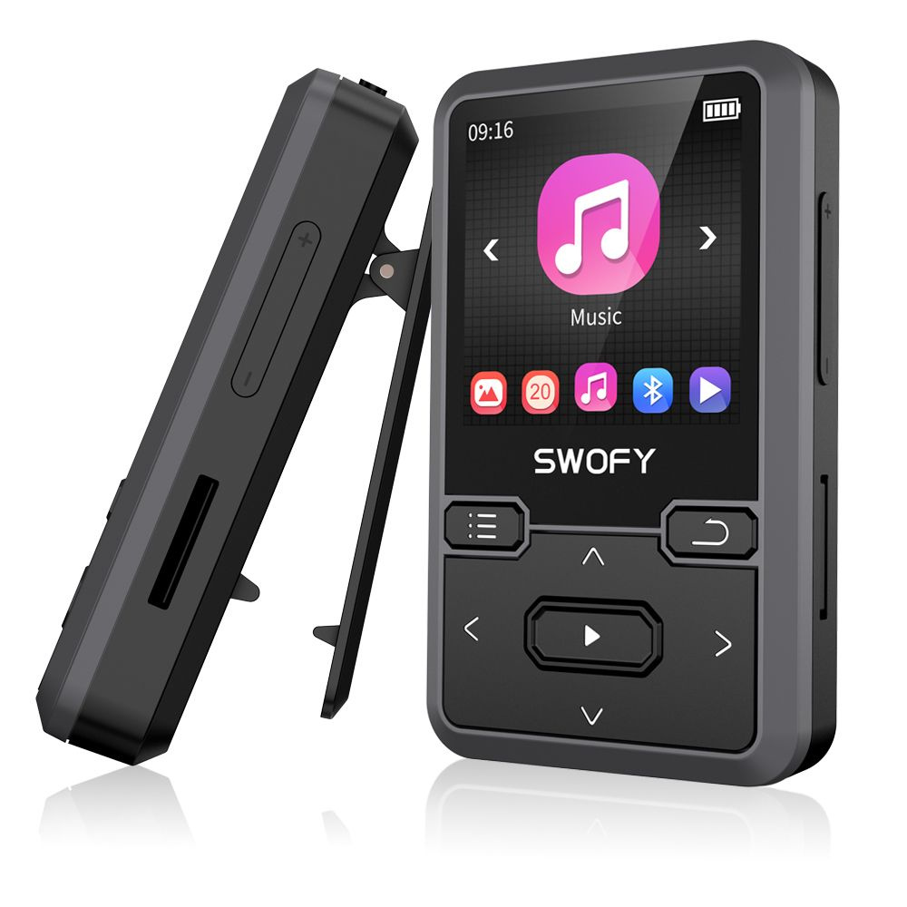 MP3-плеер SWOFY M10, 32 ГБ купить по выгодной цене в интернет-магазине OZON  (1576061728)