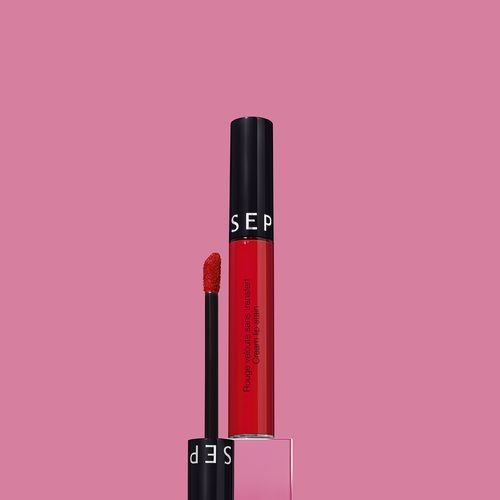 Жидкая губная помада SEPHORA COLLECTION Cream Lip Stain №01 Always Red #1