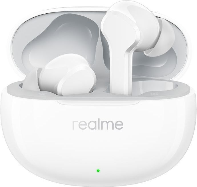 Беспроводные активные Bluetooth 5.4 наушники realme Buds T110 RMA2306 белый  #1