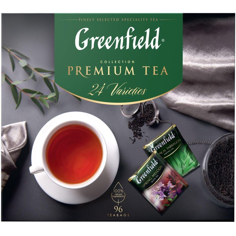 Чай Greenfield Premium Tea Collecton 24 сорта, 96пак 1782-08 #1