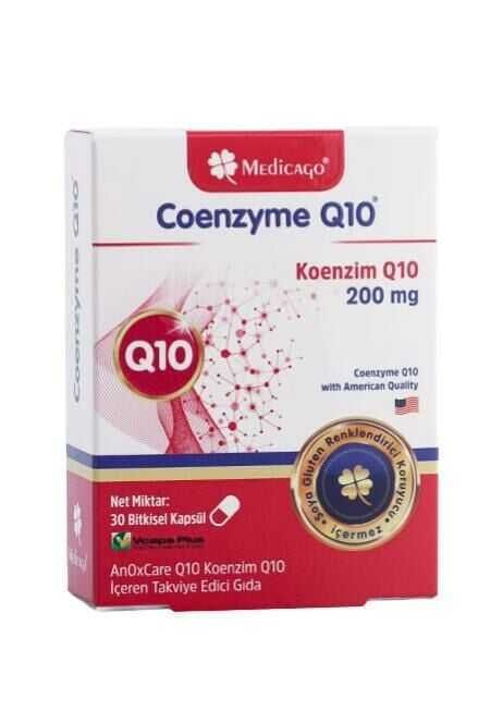 Medicago Коэнзим Q10 200 мг 30 капсул - купить с доставкой по выгодным ...