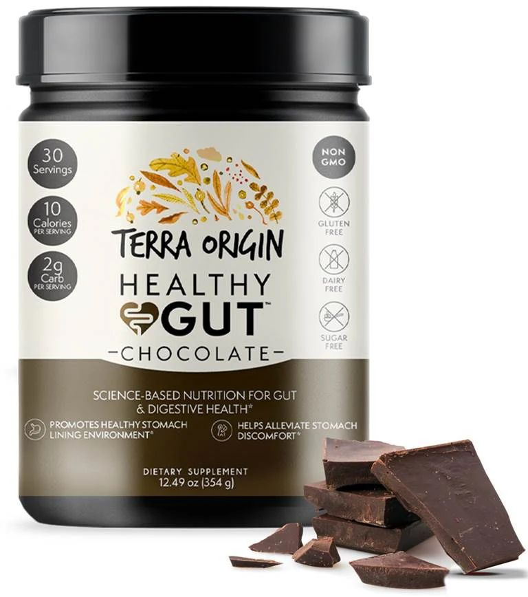 Terra Origin, Healthy Gut, шоколад, 354 г - купить с доставкой по ...
