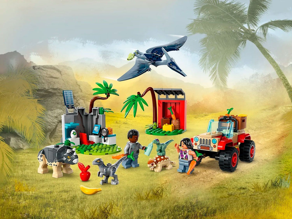 Конструктор LEGO Jurassic World Центр спасения детенышей динозавров 76963 #1