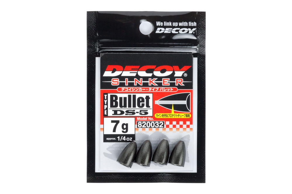 Груз Decoy Sinker Type Bullet DS-5 3.5g. (5шт.) #1