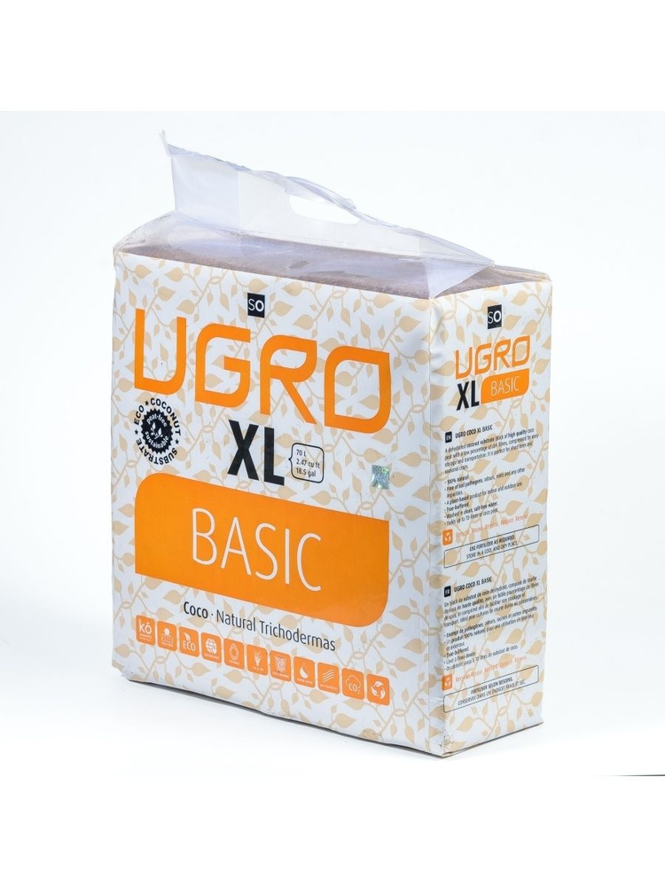 Кокосовый субстрат UGro XL Basic 70Л для выращивания растений  #1