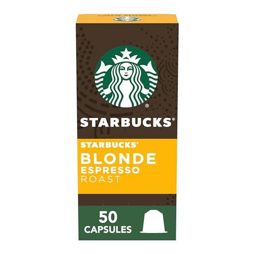 Starbucks by Nespresso Blonde Roast Espresso (50 капсул на одну порцию, совместимых с системой Nespresso #1