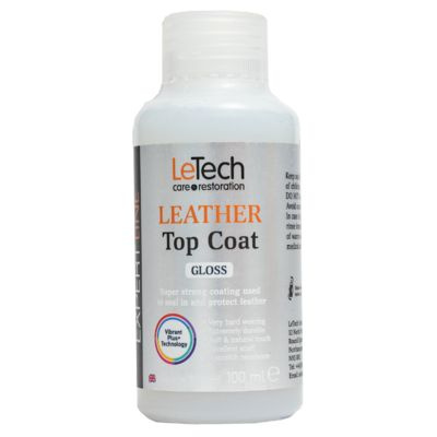 Защитный лак для кожи, LeTech, Leather Top Coat Gloss (100мл) - купить ...