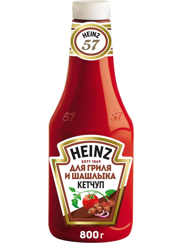 Кетчуп для гриля и шашлыка HEINZ, 800г #1