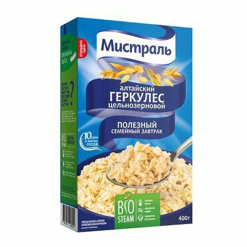 Хлопья Мистраль Геркулес Алтайский 400 г #1