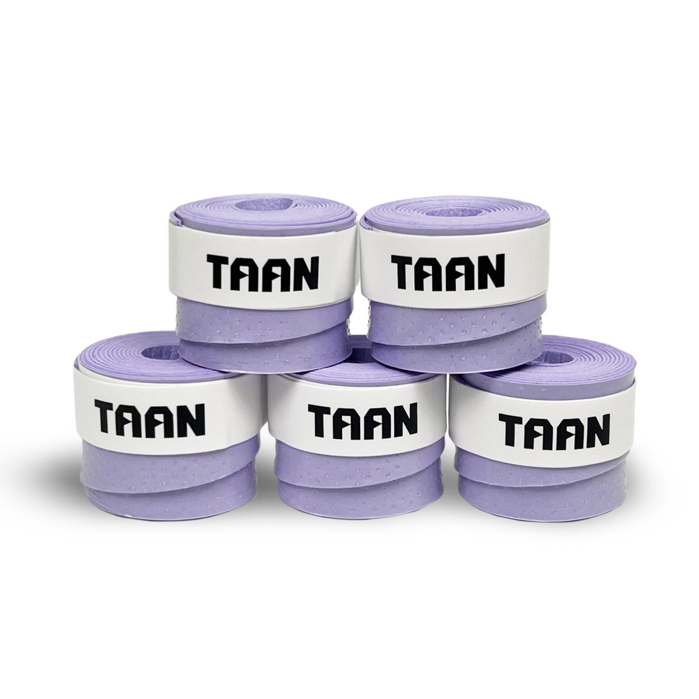 Намотка, обмотка для ракеток Taan TW-750 Light violet, набор 5 шт. #1