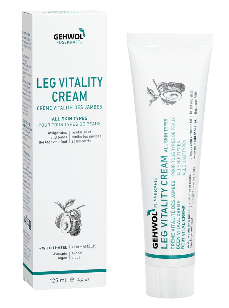 Gehwol Fusskraft Leg Vitality Cream - Оживляющий бальзам 125 мл #1