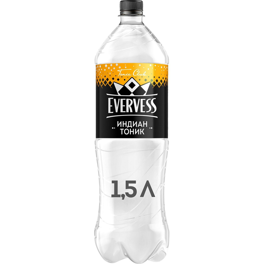 Газированный напиток Evervess Индиан Тоник 1,5 л #1