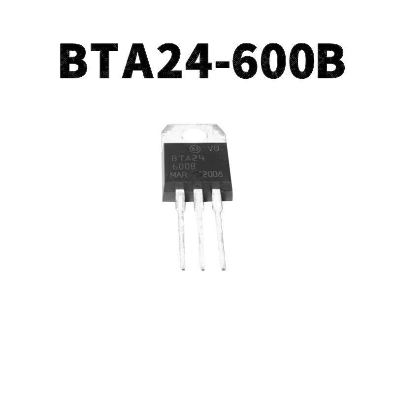 10шт BTA24-600B TO220 24A 600V СИМИСТОРНЫЙ тиристор Совершенно новый оригинал  #1