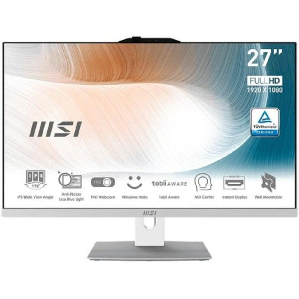 MicroStar 27" Моноблок 9S6-AF8232-677SSD 512 ГБ, , 9S6-AF8232-677, белый #1