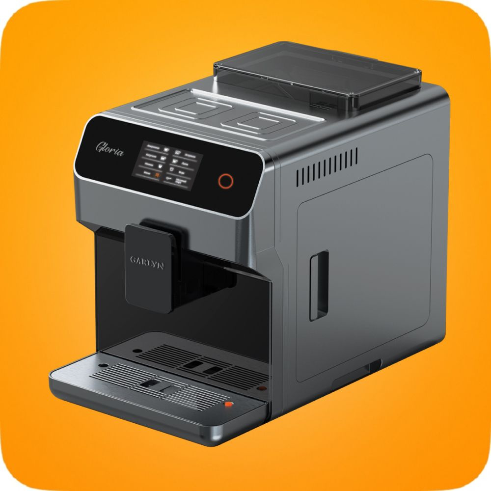 Автоматическая кофемашина GARLYN GLORIA G2 с капучинатором. Регулировка ...