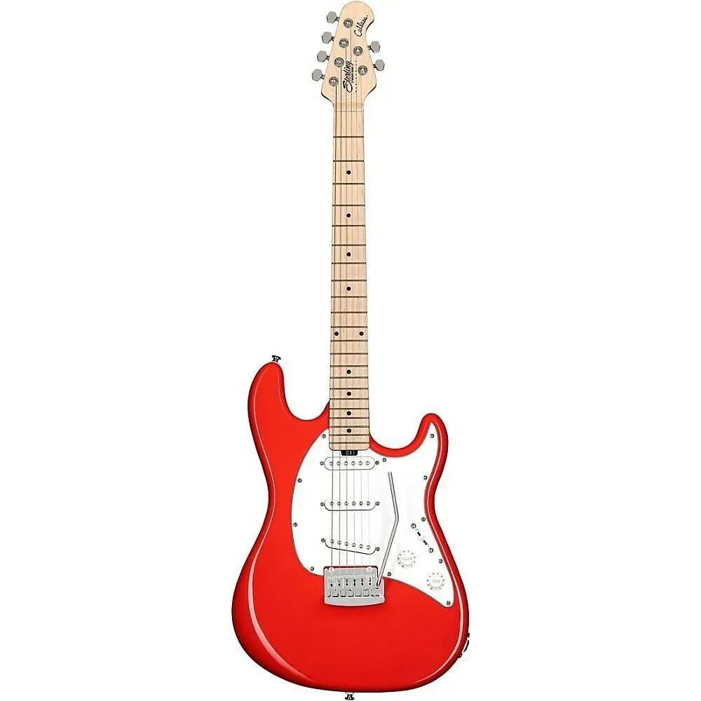 Sterling by Music Man Электрогитара CUTLASS SSS FIESTA RED 6-струнная #1