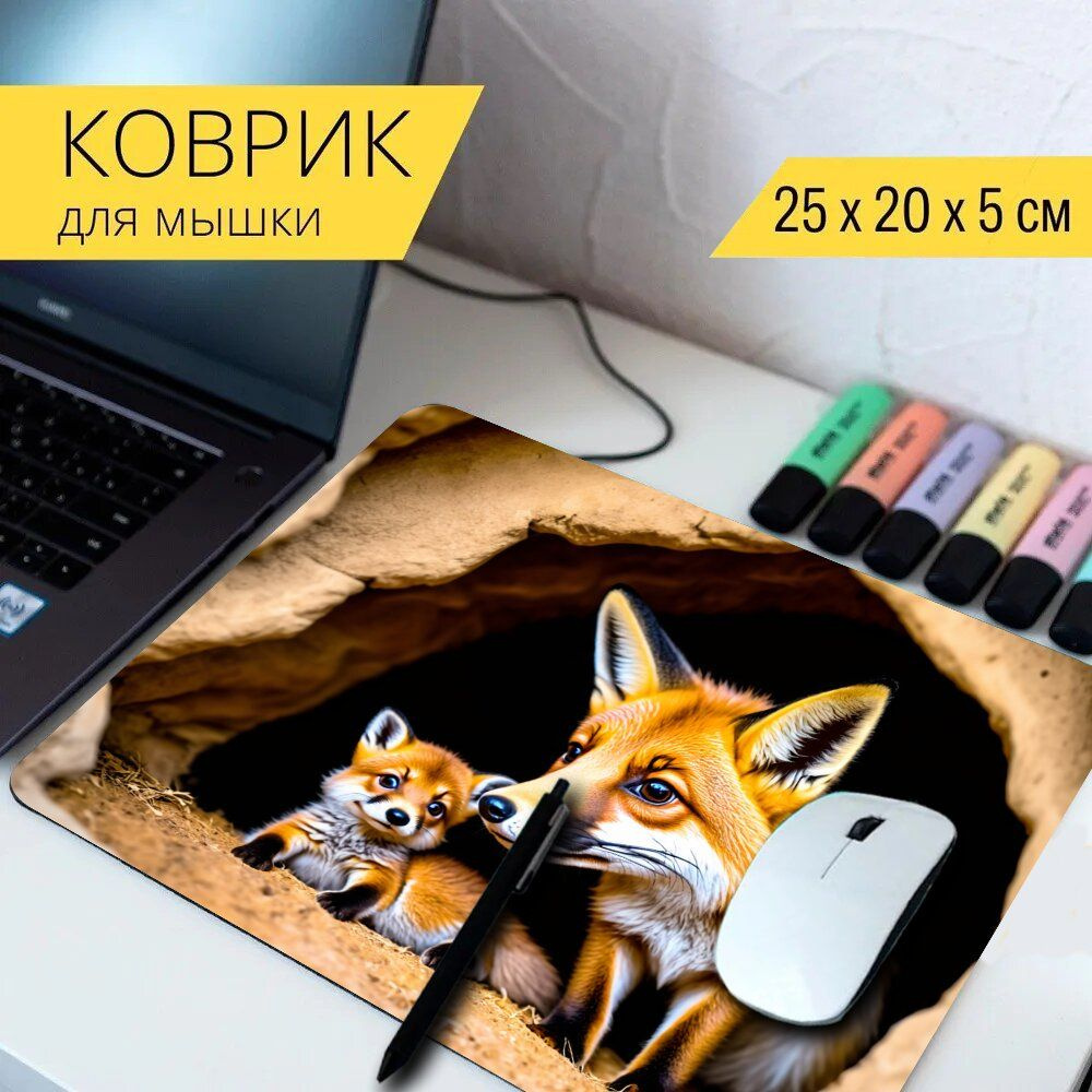 LotsPrints Коврик для мыши poc-GOODS-WALLPAPERPIC-7032, разноцветный #1