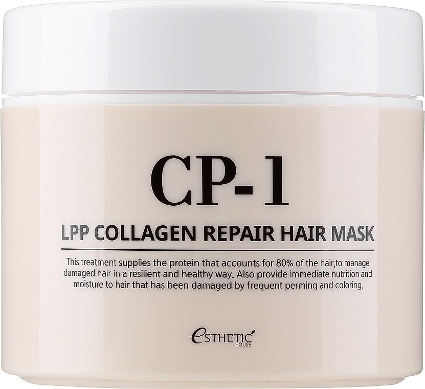 Esthetic House Восстанавливающая маска для волос CP-1 LPP Collagen Repair Hair Mask  #1