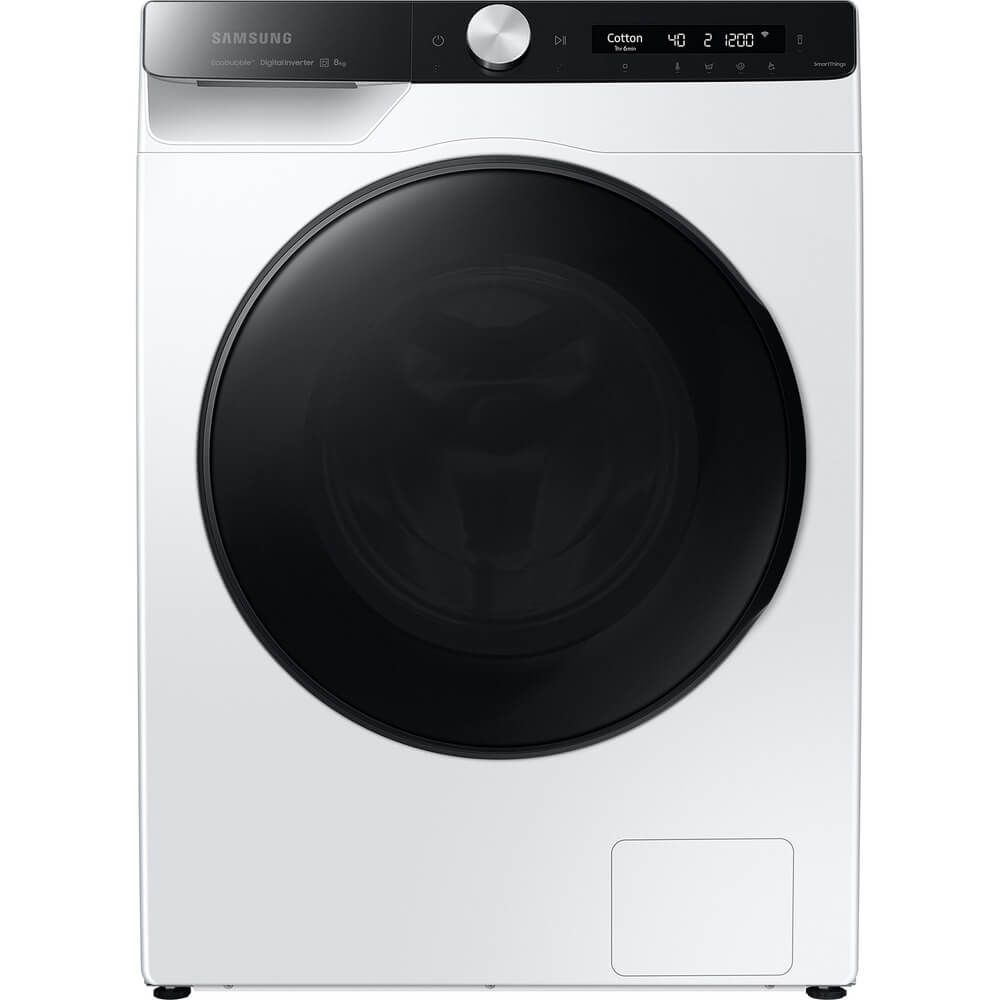 Samsung Стиральная машина WW80AG6L28BELD, белый. Уцененный товар #1