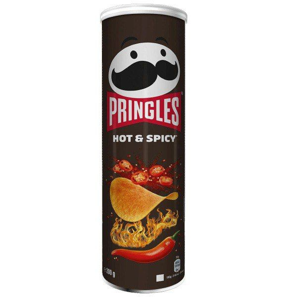 Pringles картофельные Чипсы Принглс Горячий и Острый Hot and Spicy 165гр Бельгия  #1