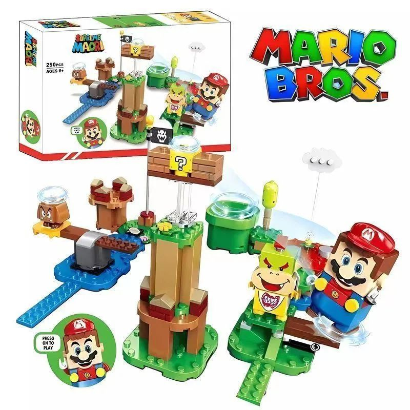 Конструктор LEGO Super Mario Приключения вместе с Марио. Стартовый набор, 231 деталь, 6+, 71360  #1