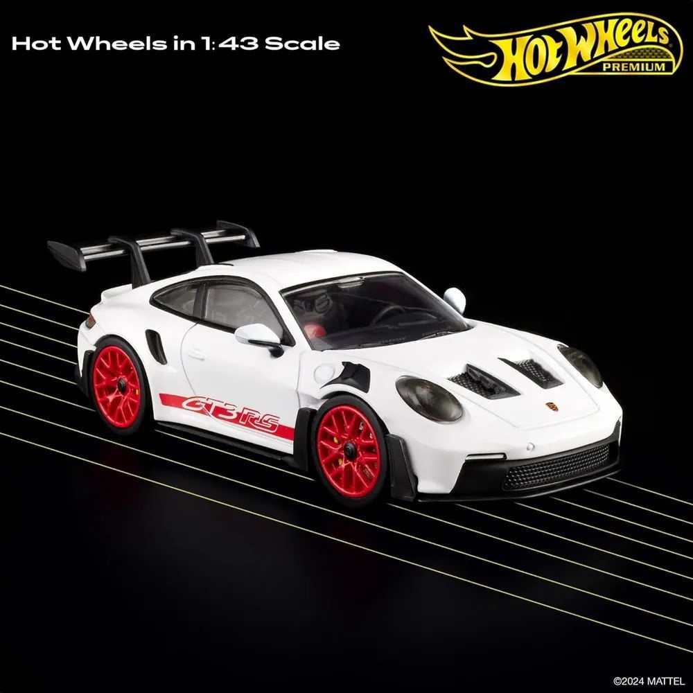 Hot Wheels Premium Премиум Porsche 911 GT3-RS 1:43 HWT03 #1