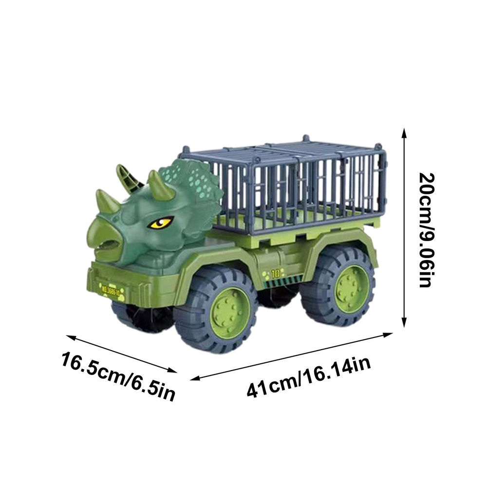 Грузовик для перевозки динозавров, Инженерная машина для динозавров  #1
