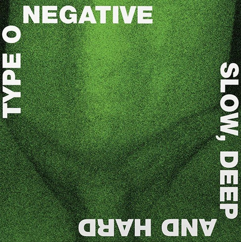 Виниловая пластинка Type O Negative. Slow Deep And Hard. Green & Black Marbled (2 LP)  #1