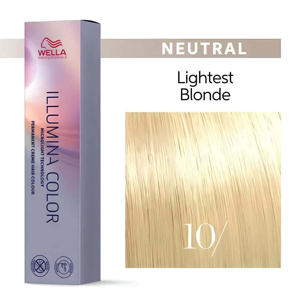 Wella Professionals Illumina Color Профессиональная стойкая крем-краска для волос 10/ яркий блонд, 60мл #1