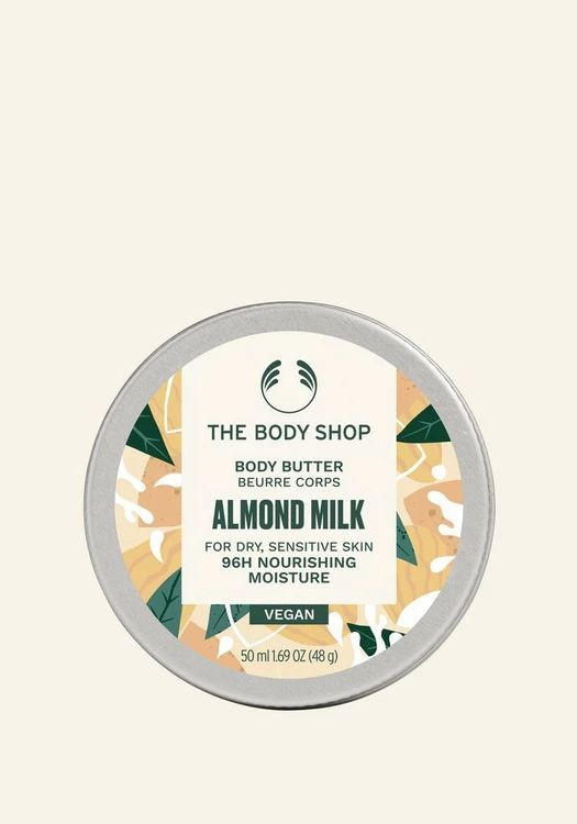 The Body Shop Almond Milk Body Butter Интенсивный Увлажняющий Крем для Тела  #1